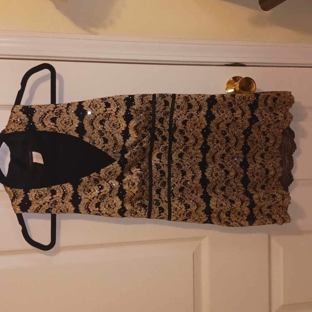 Sparkling lace top